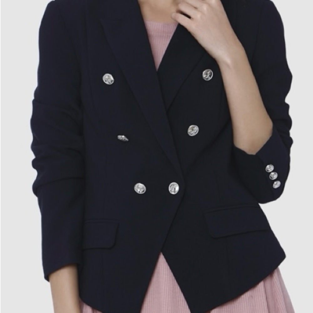 Vero Moda Navy double breasted blazer